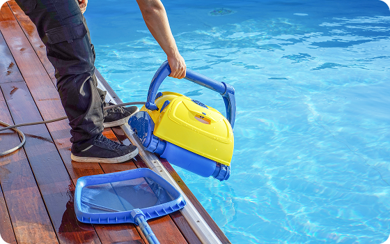 Manutenção de piscina